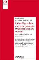 Book cover of Freiwilligenarbeit und gemeinnützige Organisationen im Wandel by Nicole Kramer