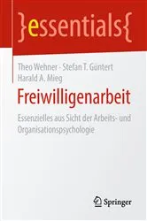 Book cover of Freiwilligenarbeit by Theo Wehner