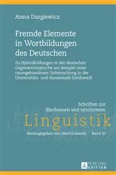Book cover of Fremde Elemente in Wortbildungen des Deutschen by Jozef Grabarek