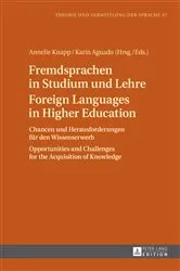 Book cover of Fremdsprachen in Studium und Lehre / Foreign Languages in Higher Education by Annelie Knapp