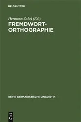 Book cover of Fremdwortorthographie by Hermann Zabel