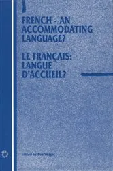 Book cover of French - An Accommodating Language? by Sue Wright