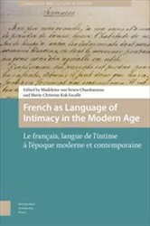 Book cover of French as Language of Intimacy in the Modern Age by Unknown