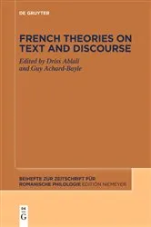 Book cover of French theories on text and discourse by Driss Ablali