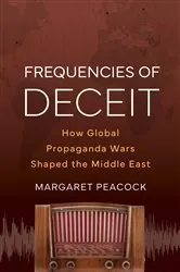Book cover of Frequencies of Deceit by Margaret Elizabeth Peacock