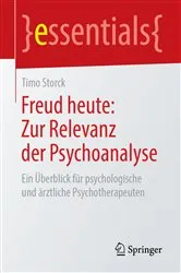 Book cover of Freud heute: Zur Relevanz der Psychoanalyse by Timo Storck