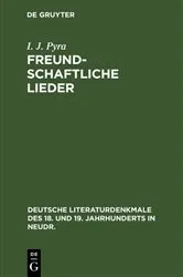 Book cover of Freundschaftliche Lieder by Unknown