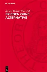 Book cover of Frieden ohne Alternative by Herbert Meissner