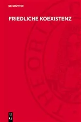 Book cover of Friedliche Koexistenz by Werner Kalweit