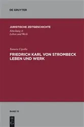 Book cover of Friedrich Karl von Strombeck Leben und Werk by Unknown