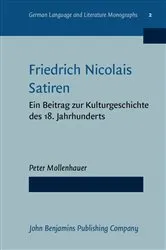 Book cover of Friedrich Nicolais Satiren by Peter Mollenhauer