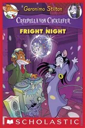 Book cover of Fright Night (Creepella von Cacklefur #5) by Geronimo Stilton