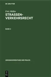 Book cover of Fritz Müller: Straßenverkehrsrecht. Band 2 (22nd ed.) by Wolfgang Möhl