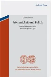 Book cover of Frömmigkeit und Politik by Christian Speer