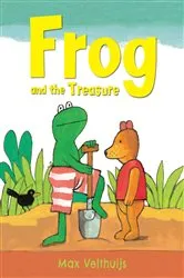 Book cover of Frog and the Treasure by Max Velthuijs