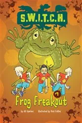 Book cover of Frog Freakout by Ali Sparkes
