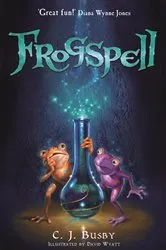 Book cover of Frogspell by C. J. Busby