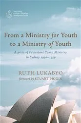 Book cover of From a Ministry for Youth to a Ministry of Youth by Ruth Lukabyo