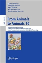 Book cover of From Animals to Animats 16 by Lola Cañamero