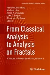 Book cover of From Classical Analysis to Analysis on Fractals by Unknown