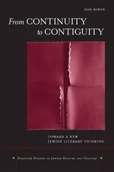 Book cover of From Continuity to Contiguity by Dan Miron