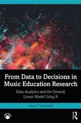 Book cover of From Data to Decisions in Music Education Research by Brian C. Wesolowski