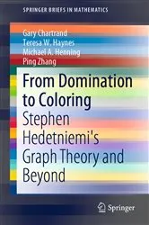 Book cover of From Domination to Coloring by Gary Chartrand