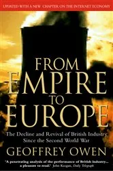 Book cover of From Empire to Europe by Geoffrey Owen