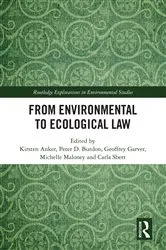 Book cover of From Environmental to Ecological Law by Unknown