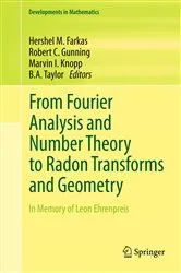 Book cover of From Fourier Analysis and Number Theory to Radon Transforms and Geometry by Hershel M. Farkas