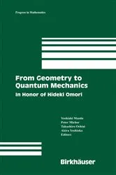 Book cover of From Geometry to Quantum Mechanics by Yoshiaki Maeda