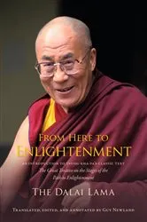 Book cover of From Here to Enlightenment by His Holiness The Dalai Lama