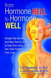 Book cover of From Hormone Hell to Hormone Well by Genie James