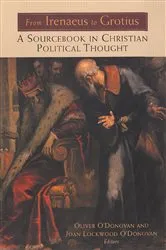 Book cover of From Irenaeus to Grotius by Oliver O'Donovan