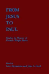 Book cover of From Jesus to Paul by Peter Richardson