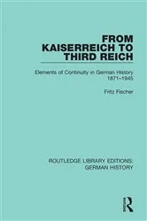 Book cover of From Kaiserreich to Third Reich by Fritz Fischer