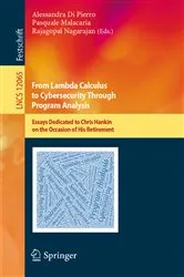 Book cover of From Lambda Calculus to Cybersecurity Through Program Analysis by Alessandra Di Pierro