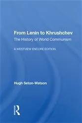 Book cover of From Lenin To Khrushchev by Hugh Seton-Watson