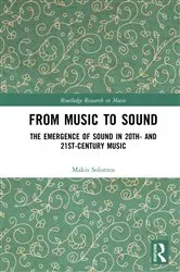 Book cover of From Music to Sound by Makis Solomos
