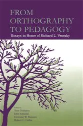 Book cover of From Orthography to Pedagogy by Unknown