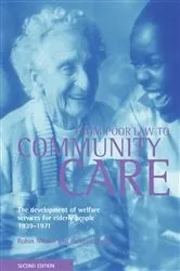 Book cover of From Poor Law to community care by Robin Means