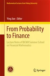 Book cover of From Probability to Finance by Unknown