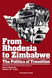 Book cover of From Rhodesia to Zimbabwe by Henry Wiseman