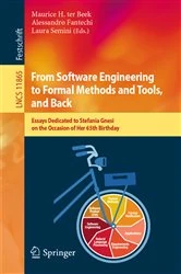 Book cover of From Software Engineering to Formal Methods and Tools, and Back by Maurice H. ter Beek
