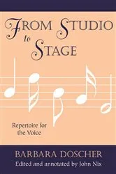 Book cover of From Studio to Stage by Barbara M. Doscher
