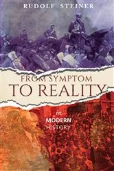 Book cover of From Symptom to Reality by Rudolf Steiner