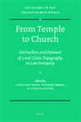 Book cover of From Temple to Church by Johannes Hahn