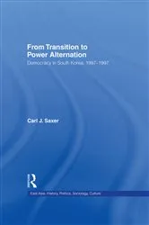 Book cover of From Transition to Power Alternation by Carl Saxer