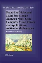 Book cover of Front-End Vision and Multi-Scale Image Analysis by Bart M. Haar Romeny
