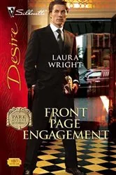 Book cover of Front Page Engagement by Laura Wright
